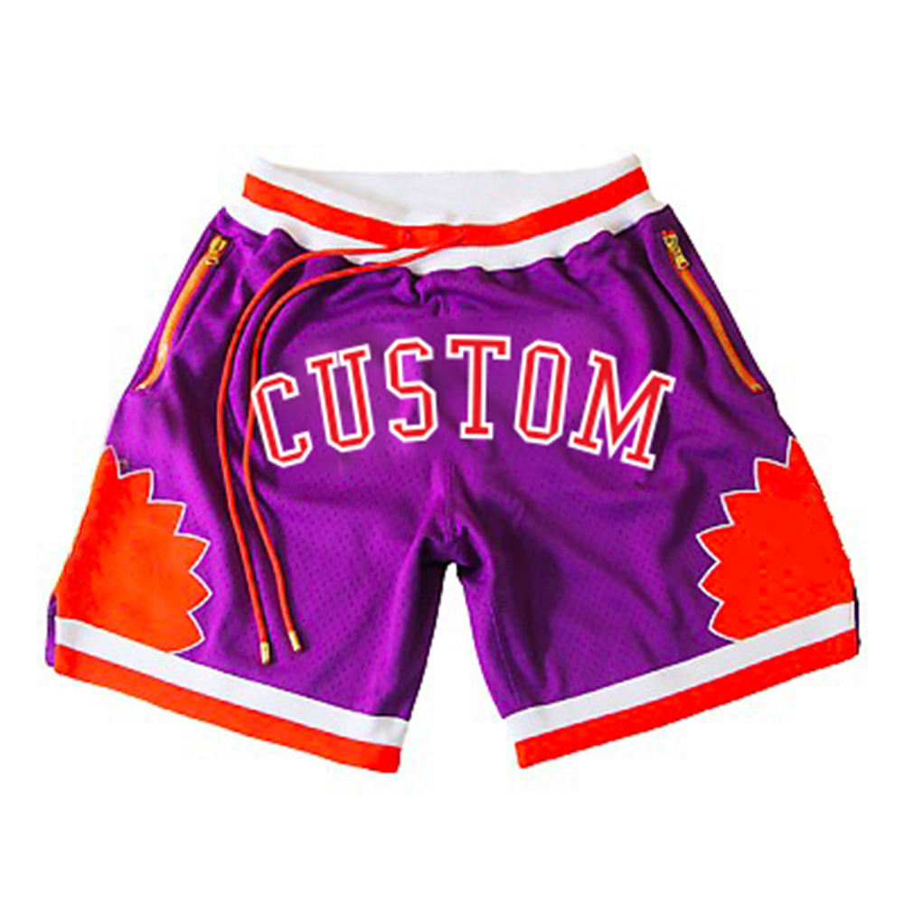 National Apparels High Quality Custom Made Basketball Shorts For Mens Cropped Fit Polyester Plain Sublimation Shorts For Mens